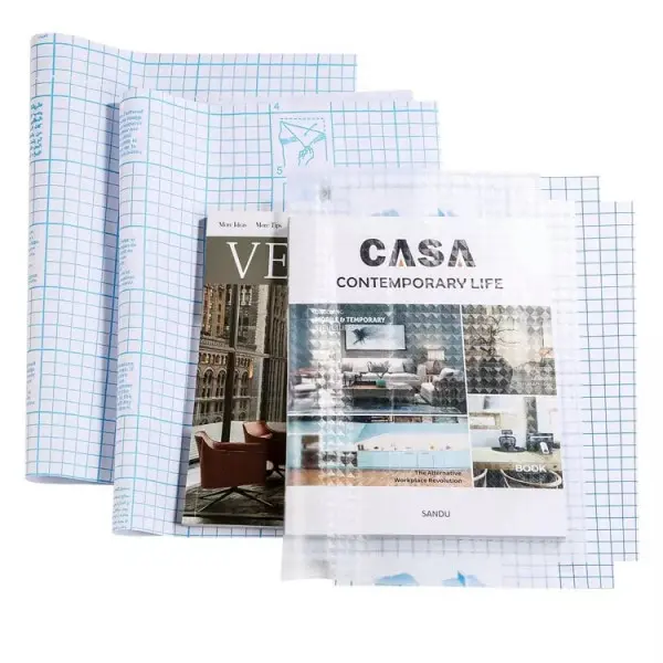 Transparent Book Cover Set (30 Pcs)