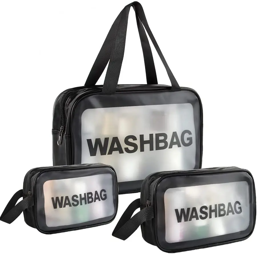 Wash Bag Set of 3