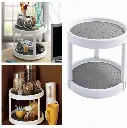 Double Layer Rotating Tray