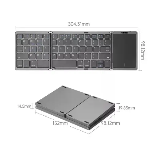 Foldable Bluetooth Keyboard 